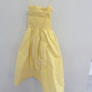 Shore brand girls yellow dress